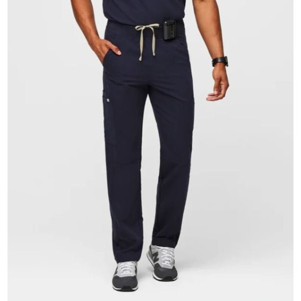 Figs Axim Cargo Scrub Pants T2001 Navy Blue - Men's XL